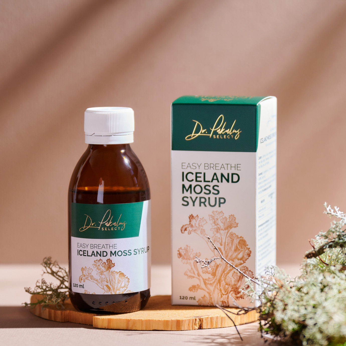 ICELAND MOSS SYRUP Dr.Pakalns