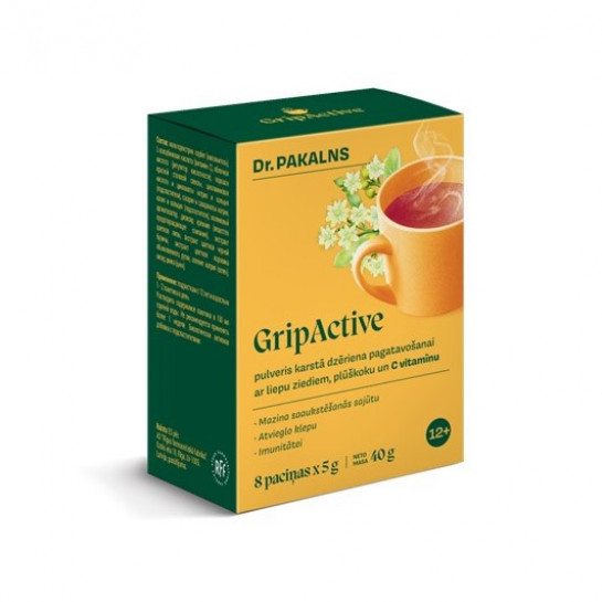 GripActive powder for hot drink